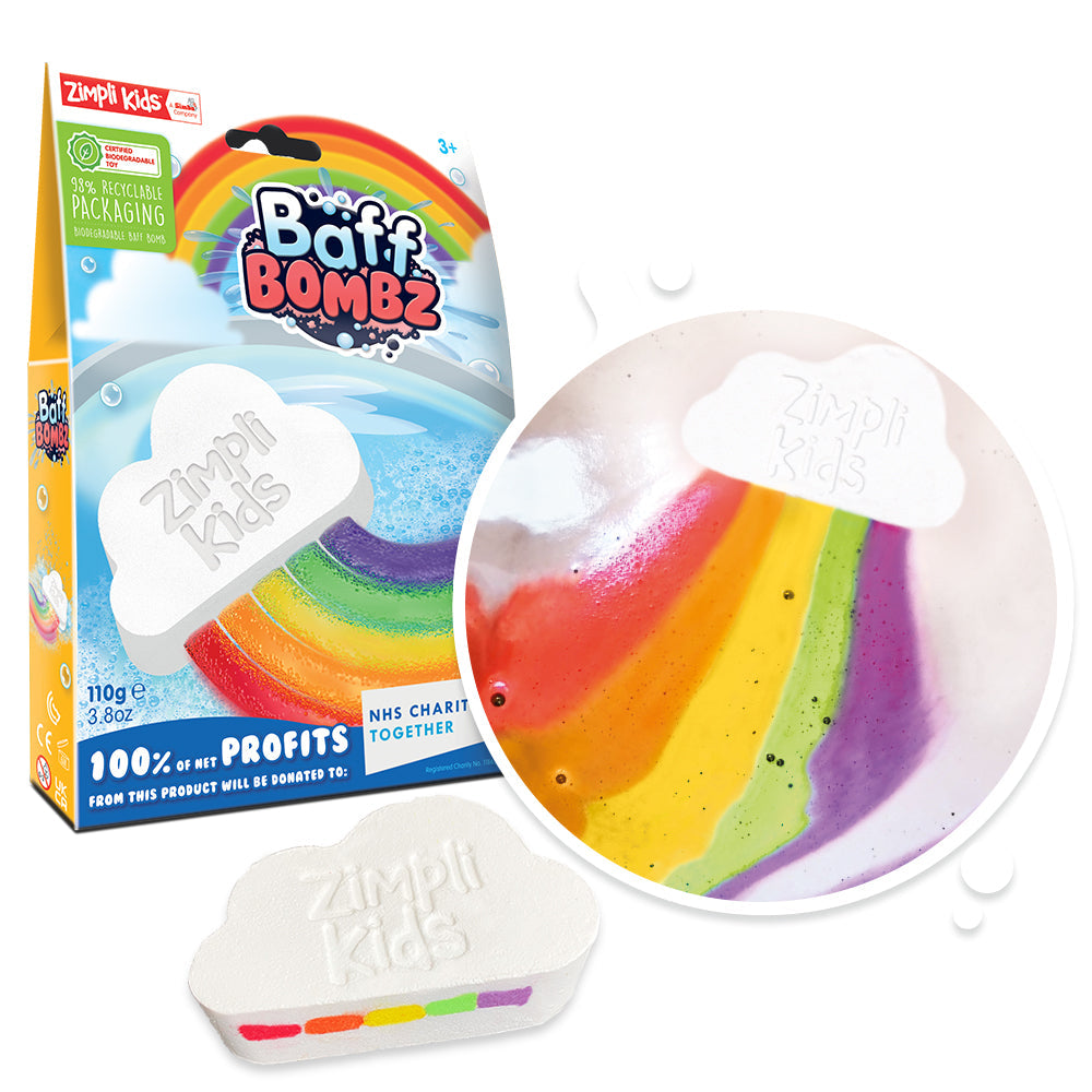 Baff Bomb Kids Special Effect Rainbow Bath Bomb - Elves & the Shoemaker