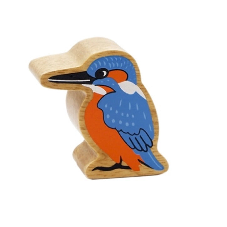 Lanka Kade Wooden Toy Bird - Kingfisher