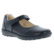 Primigi  - Black Leather Riptape Mary Jane School Shoe - Elves & the Shoemaker