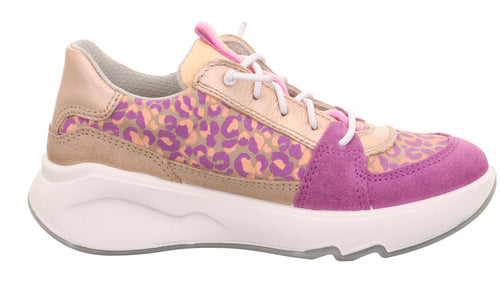 Superfit Melody - multicolour low sneaker with zip - Elves & the Shoemaker