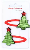 Clipstrip Of 12 Assorted Christmas Diamante Sleepies - Elves & the Shoemaker
