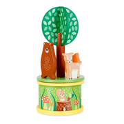 Woodland Wooden musical carousel