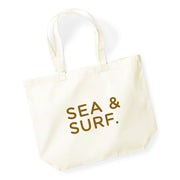 Sea & Surf Holiday Tote Bag - Elves & the Shoemaker