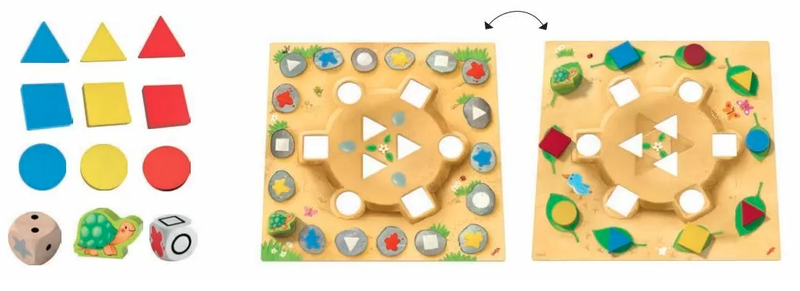 HABA My Very First Games Hilda's Colours and Shapes - Game - Elves & the Shoemaker