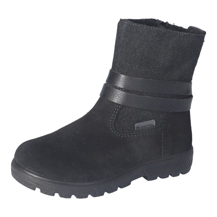 Ricosta Robyn Waterproof Black Boot - Elves & the Shoemaker