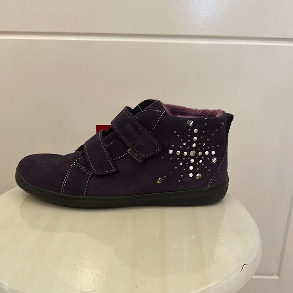 Ricosta verena purple waterproof ankle boot - Elves & the Shoemaker