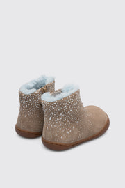 Camper Twins Grey Fur lined Boot - Elves & the Shoemaker