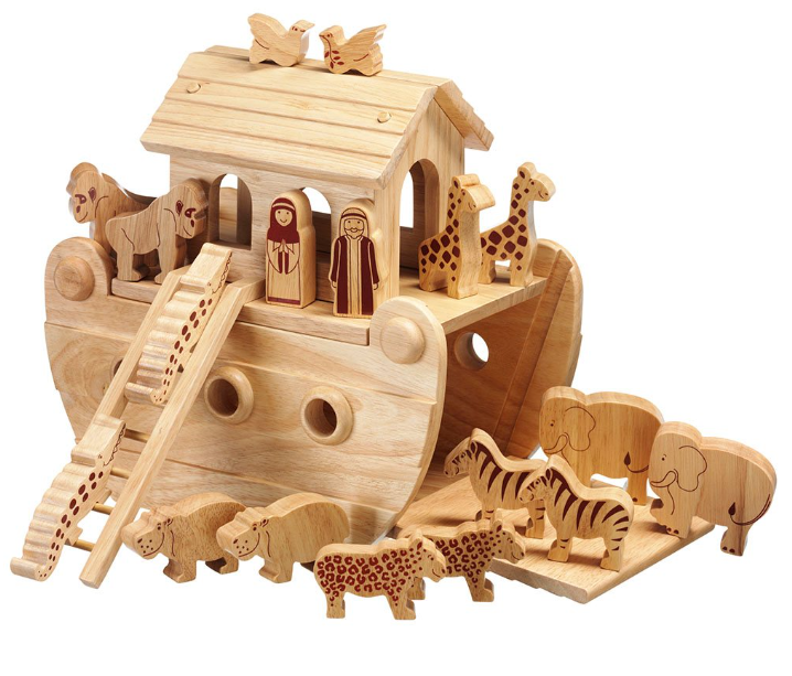 Junior Noah's ark with natural characters - Elves & the Shoemaker