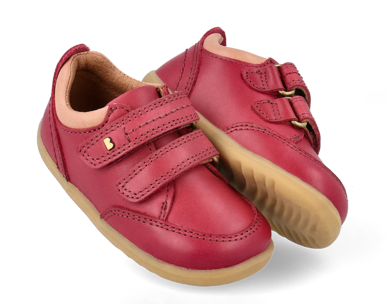 Bobux Step Up Timber Low Cranberry