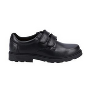 Hush Puppies Logan Black School Shoe - Elves & the Shoemaker