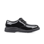 Start Rite Angry Angels Impact - Black Patent Leather Lace Up School Shoe - Elves & the Shoemaker