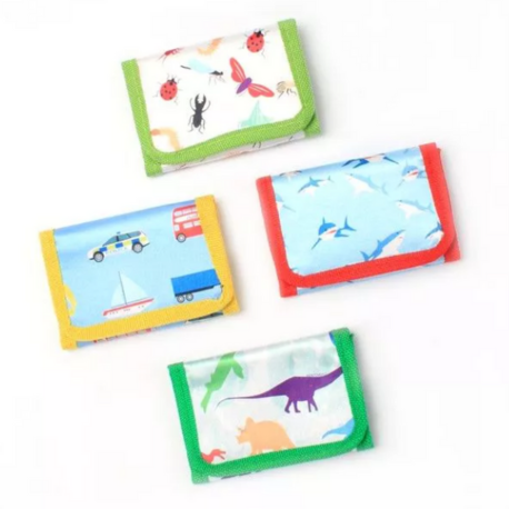 Assorted Prints Children's Wallet 11x7cm - Elves & the Shoemaker