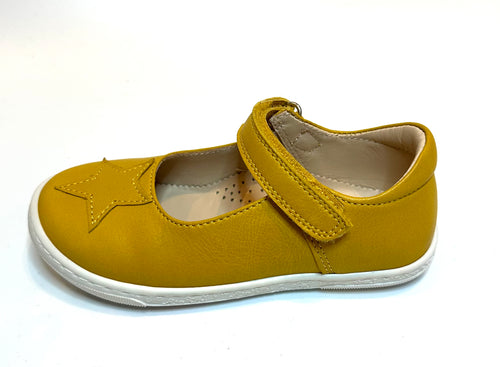 Petasil Dora Mustard Leather Mary Jane Shoe - Elves & the Shoemaker