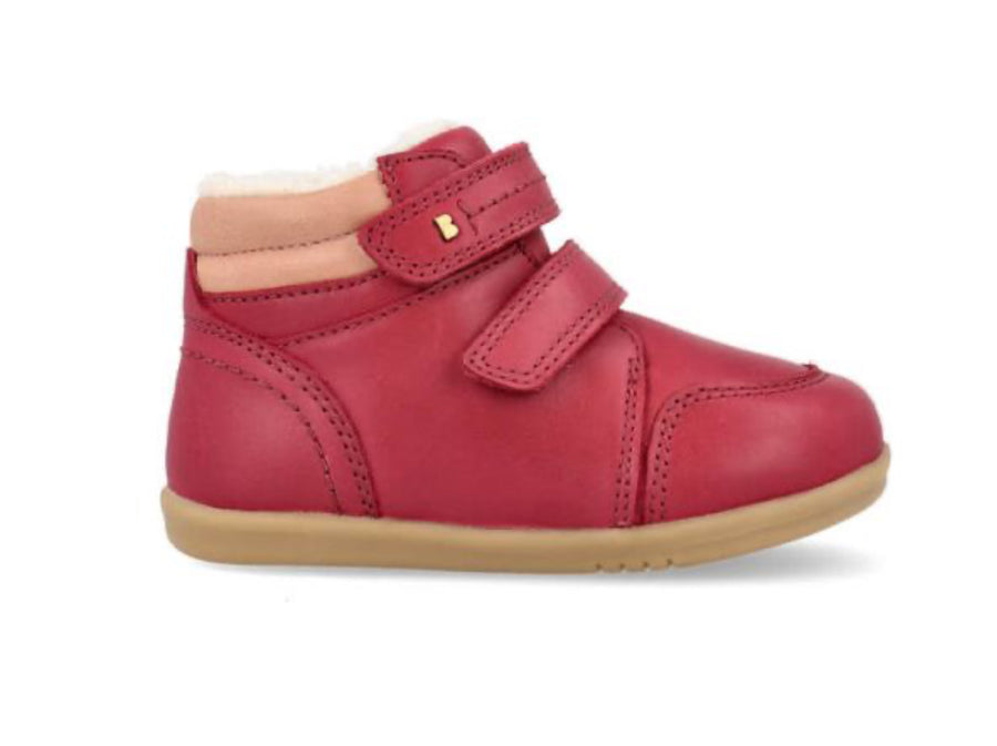 Bobux Step UP Timber Arctic Waterproof Boot Cranberry