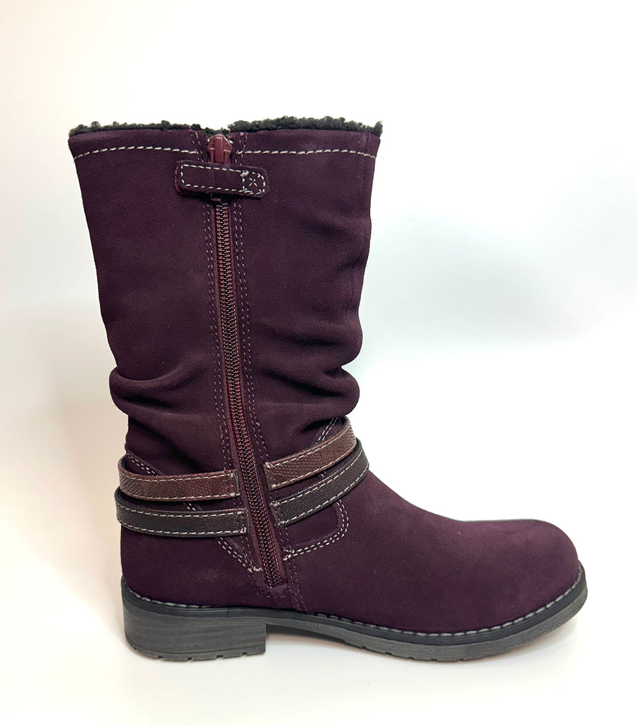 Lurchi Lia Waterproof Boot Burgundy - Elves & the Shoemaker