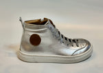Petasil Esme Metallic Silver Ankle Boot - Elves & the Shoemaker