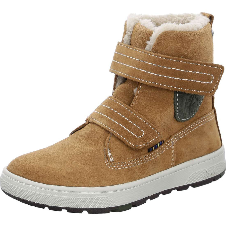 Lurchi Diego Waterproof Boot Suede Tan - Elves & the Shoemaker