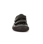Froddo Alex Barefoot Black Leather School Shoe - Elves & the Shoemaker