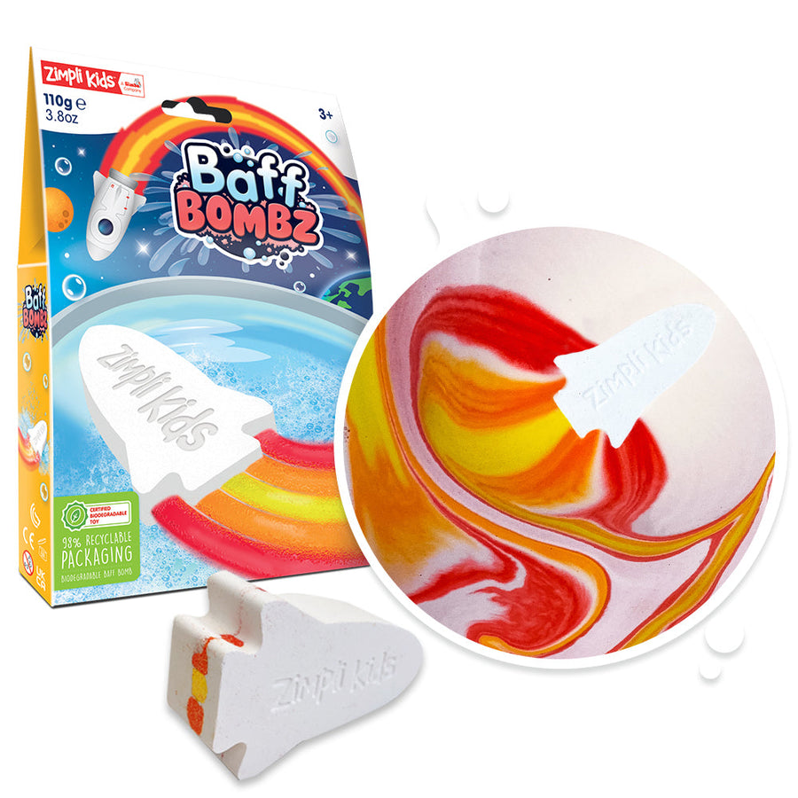 Baff Bomb Kids Rocket Effect Bath Bomb - Elves & the Shoemaker