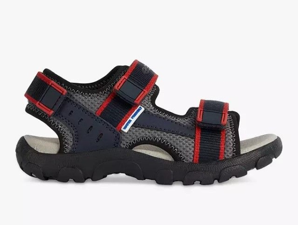 Geox Strada sandal navy red - Elves & the Shoemaker