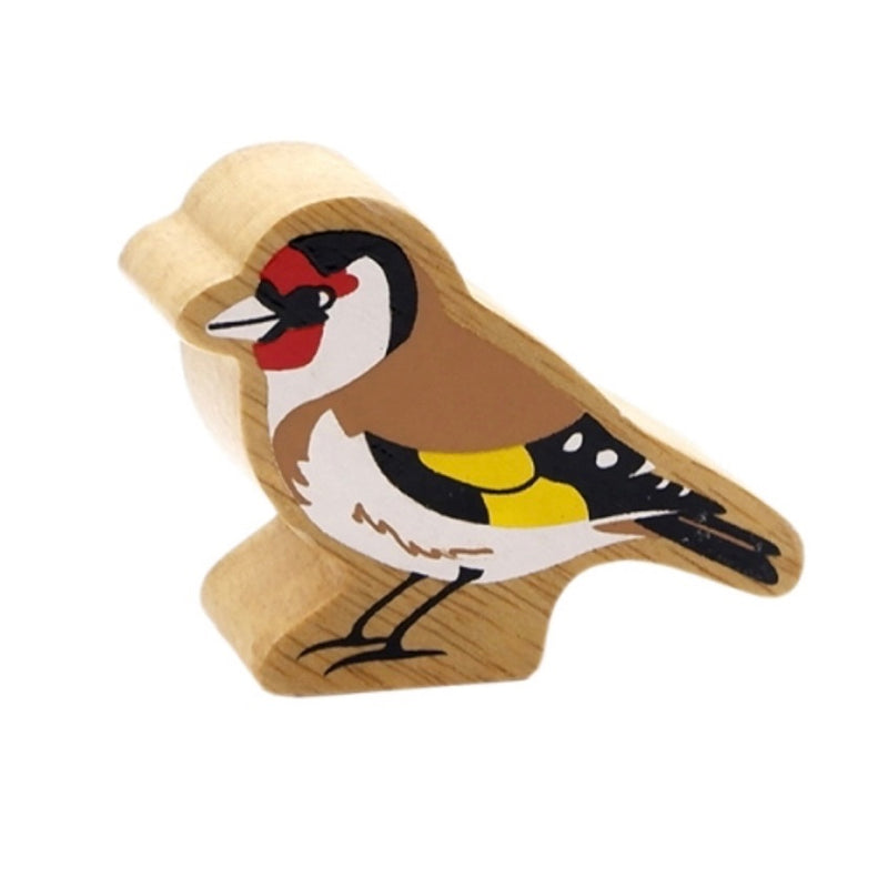Lanka Kade Wooden Toy Bird - Goldfinch