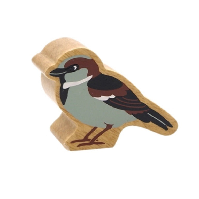 Lanka Kade Wooden Toy Bird - House Sparrow