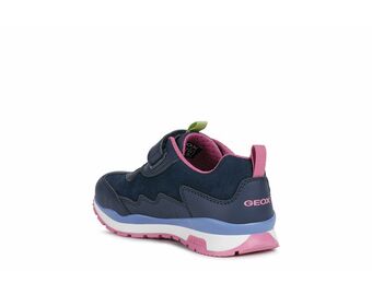 Geox Pavel Trainer - Riptape Navy/Multicolour - Elves & the Shoemaker