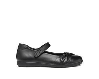 Geox Iberide - Leather Ballet Flat School Shoe