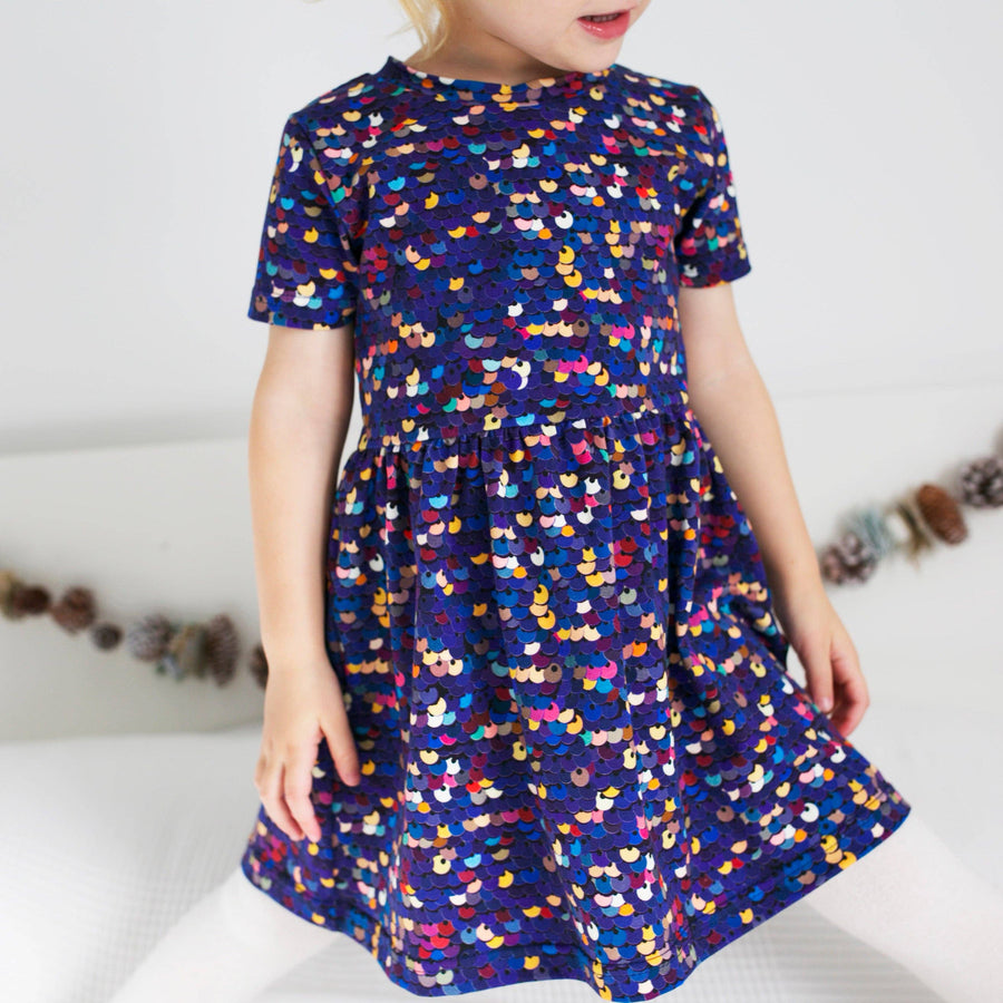 Sequin print Dress