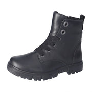 Ricosta Suri Black Leather Mid Calf Waterproof Boot