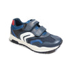 Geox Pavel Double Riptape Trainer - Navy Red - Elves & the Shoemaker