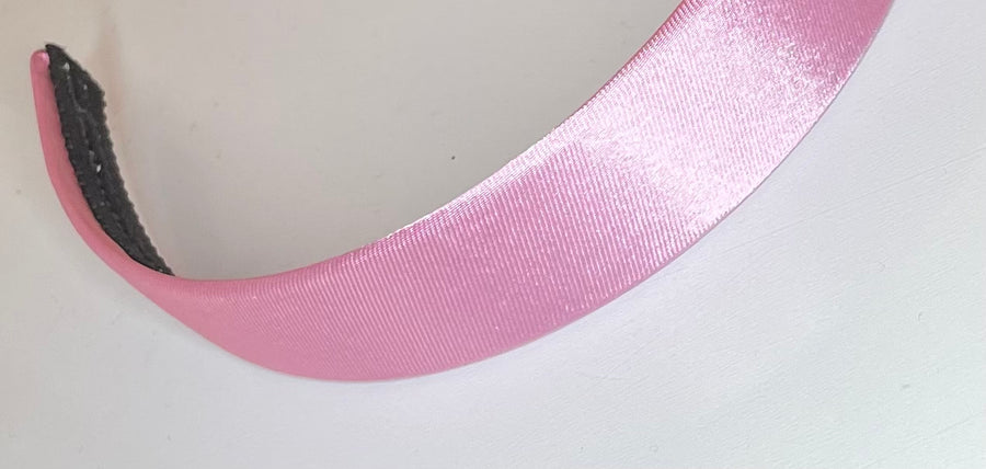 2.5cm Wide Pink Satin Aliceband - Elves & the Shoemaker