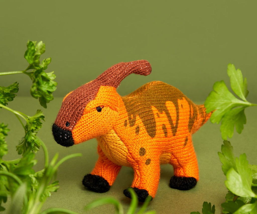 Best Years Parasaurolophus Toy Rattle - Elves & the Shoemaker
