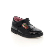 Petasil Clara - Black Patent Leather T-Bar School Shoe - Elves & the Shoemaker