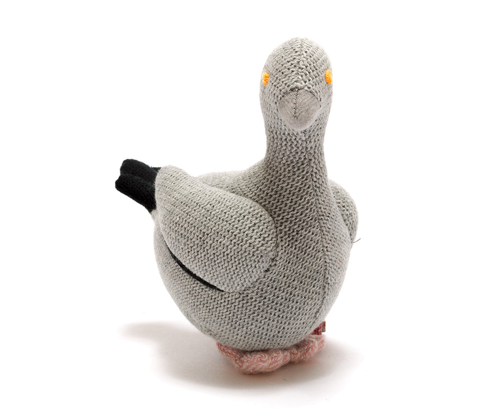 Best Years Knitted Organic Cotton Pigeon Toy - Elves & the Shoemaker