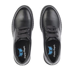 Start Rite Angry Angels Impact - Black Leather Lace Up School Shoes - Elves & the Shoemaker