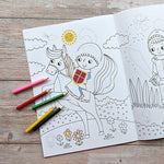 Dress Me Up Colouring and Activity Book - Mermaids - Elves & the Shoemaker