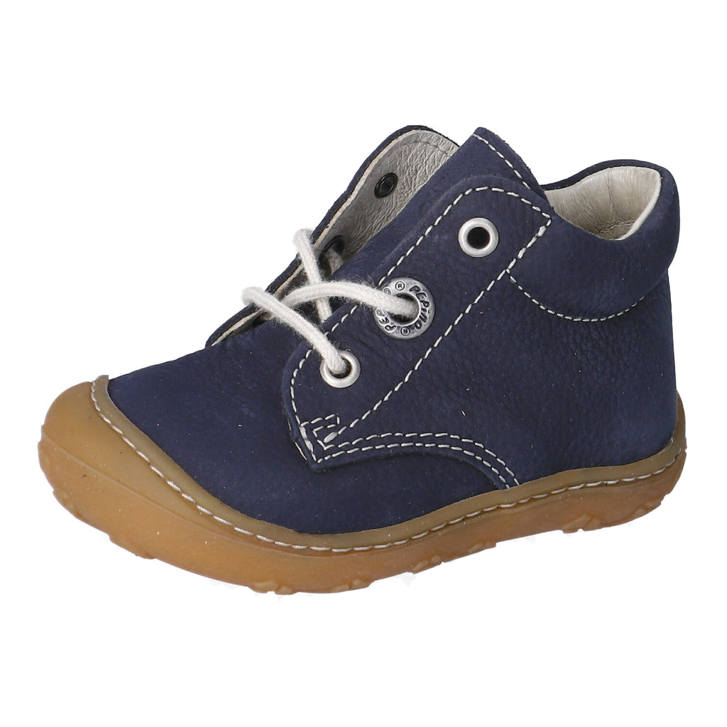 Ricosta Cory Laceup Ankle Boot Blue - Elves & the Shoemaker