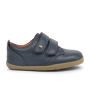 Bobux Step Up Port Dress Shoe Navy - Elves & the Shoemaker