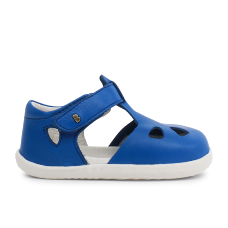 Bobux Step Up Zap - Closed Toe Sandal Sapphire - Elves & the Shoemaker