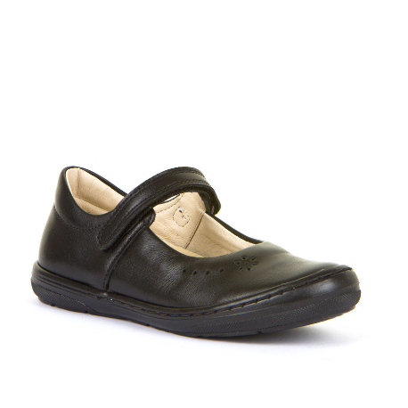 Froddo Mia Mary Jane Black Leather School shoe - Elves & the Shoemaker