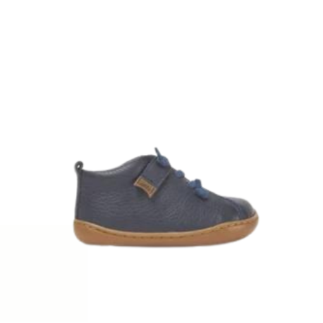 Camper Peu Cami - Navy Leather First Walker Shoe - Elves & the Shoemaker