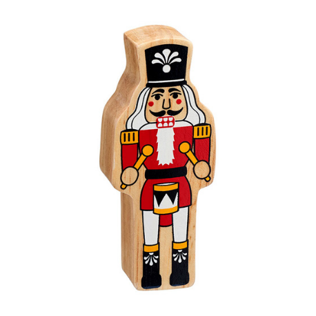 Lanka Kade Natural Red and White Nutcracker - Elves & the Shoemaker