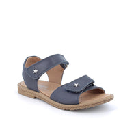 Primigi Star Navy Leather Sandal - Elves & the Shoemaker