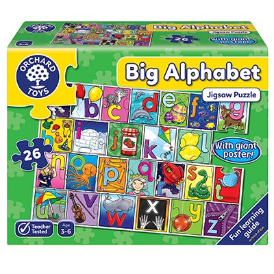 Orchard Toys Big Alphabet Puzzle - Elves & the Shoemaker
