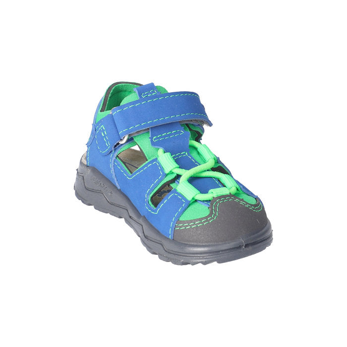 Ricosta Gery Water Safe Closed Toe Sandal - Blue/Green - Elves & the Shoemaker