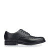 Start Rite Brogue - Black Leather Lace-up Closed School Shoes - Elves & the Shoemaker