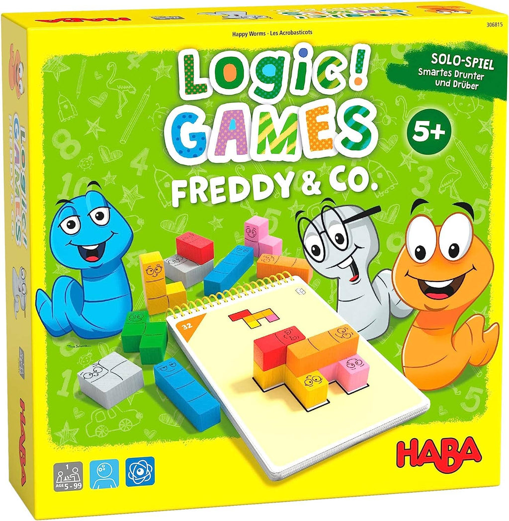 HABA Logic! GAMES - Freddy & Co.-Board Game - Elves & the Shoemaker