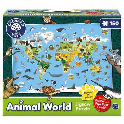 Orchard Toys Animal World Puzzle - Elves & the Shoemaker