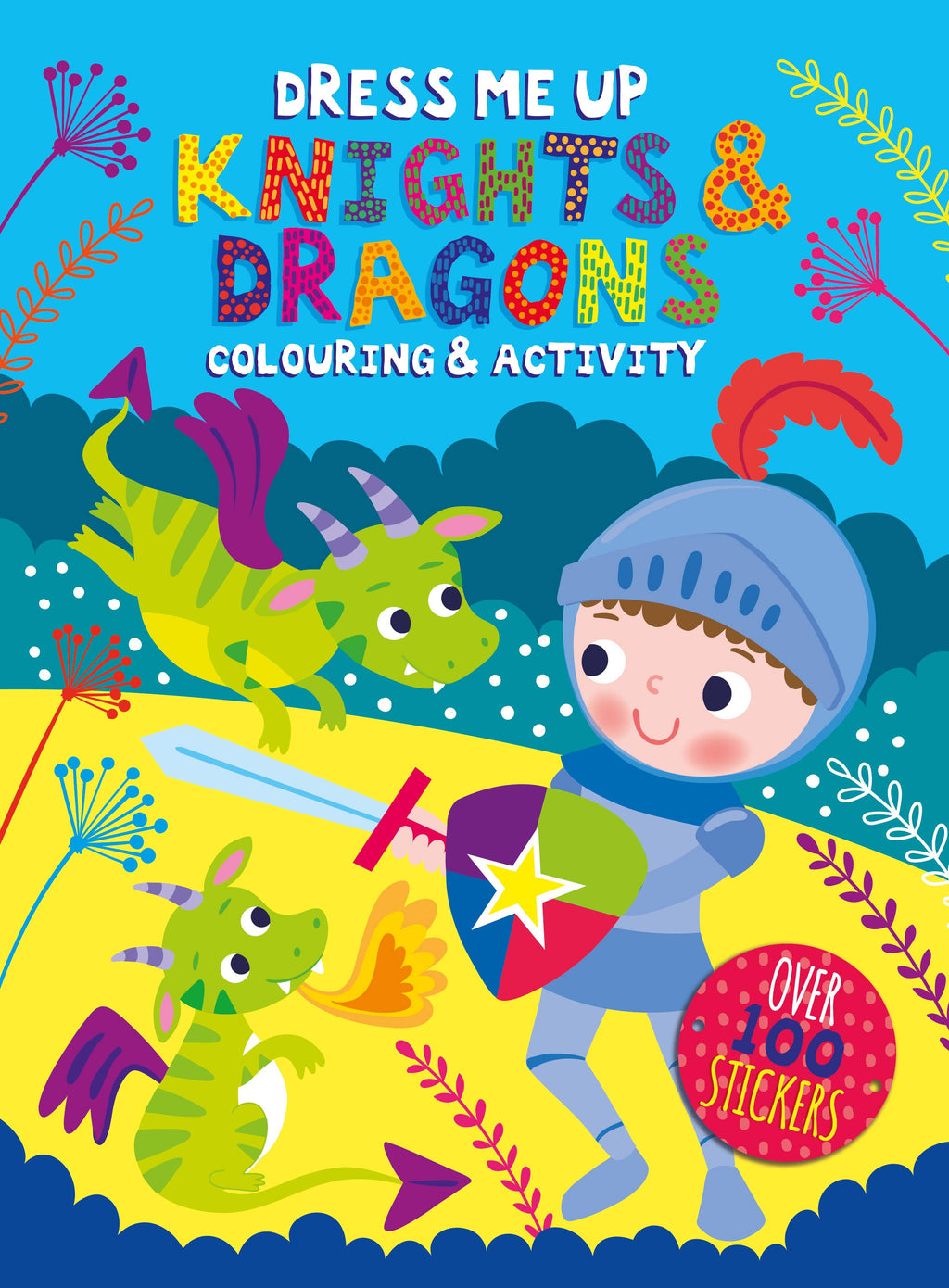 Dress Me Up Colouring and Activity Book - Knights & Dragons - Elves & the Shoemaker